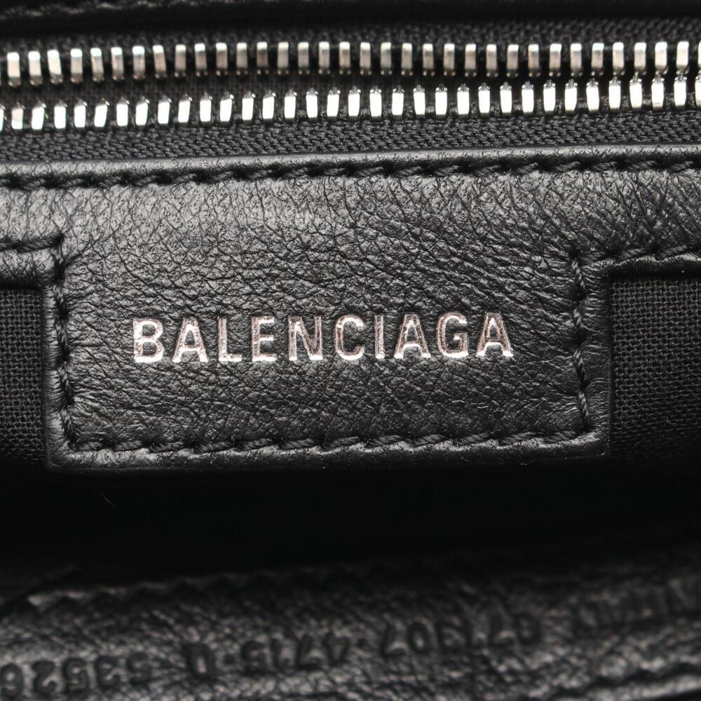 Balenciaga LE CAGOLE Rhinestone Shoulder Bag/Handbag, Denim, Women's, Blue, 6... - Picture 4 of 7